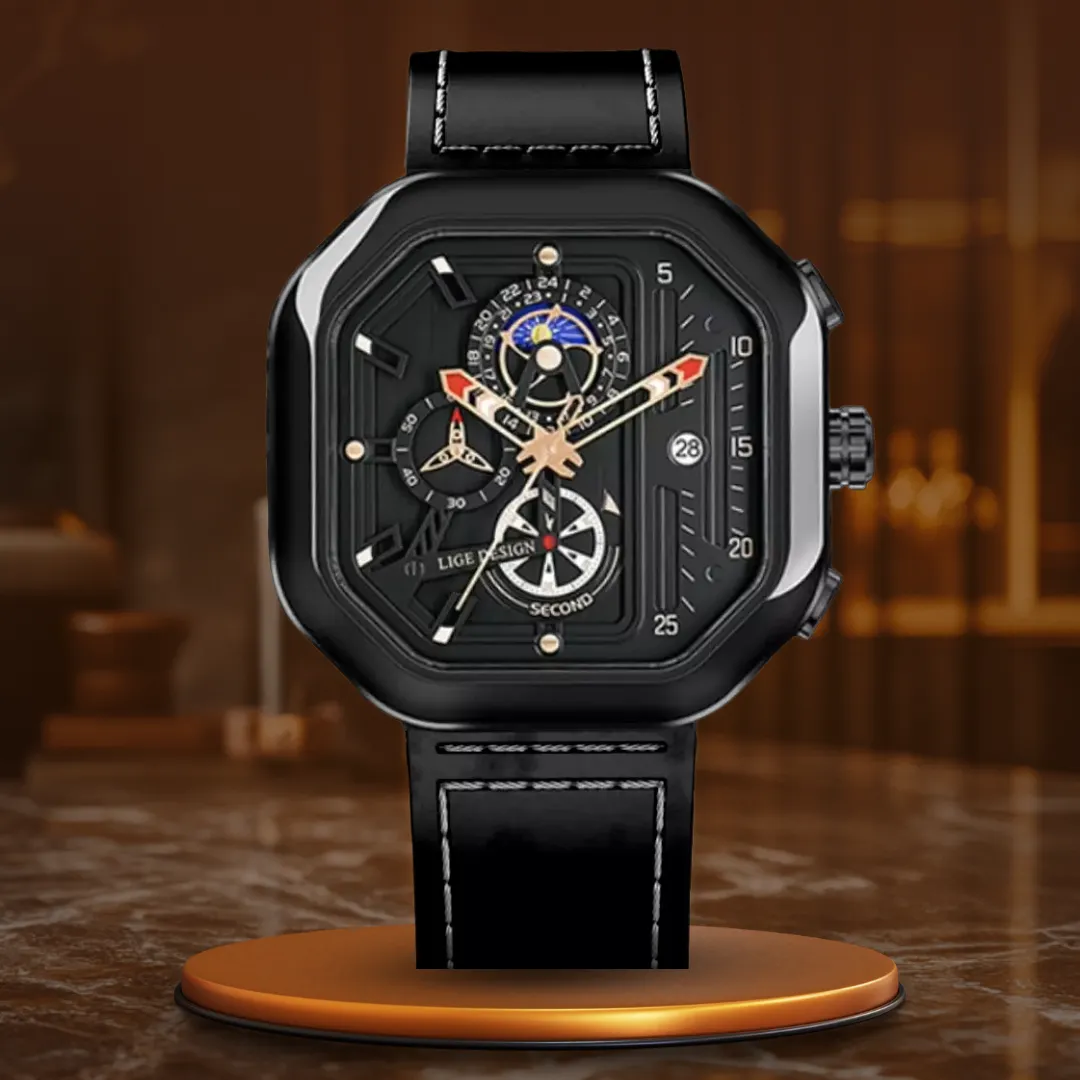LUXURIOUS QUARTZ CHRONOGRAPH WATCH | Elegance meets Precision