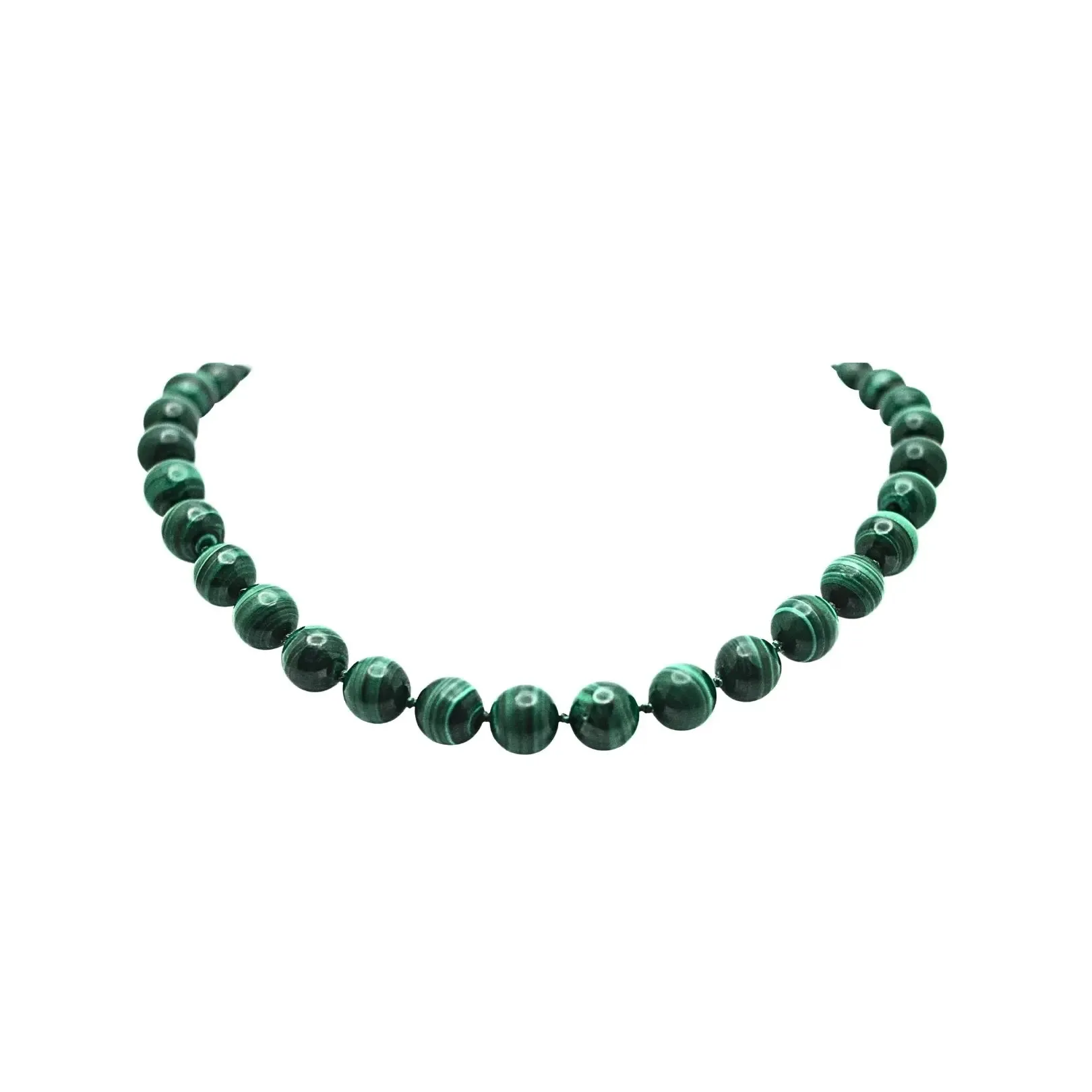 Malachite Bead Necklace