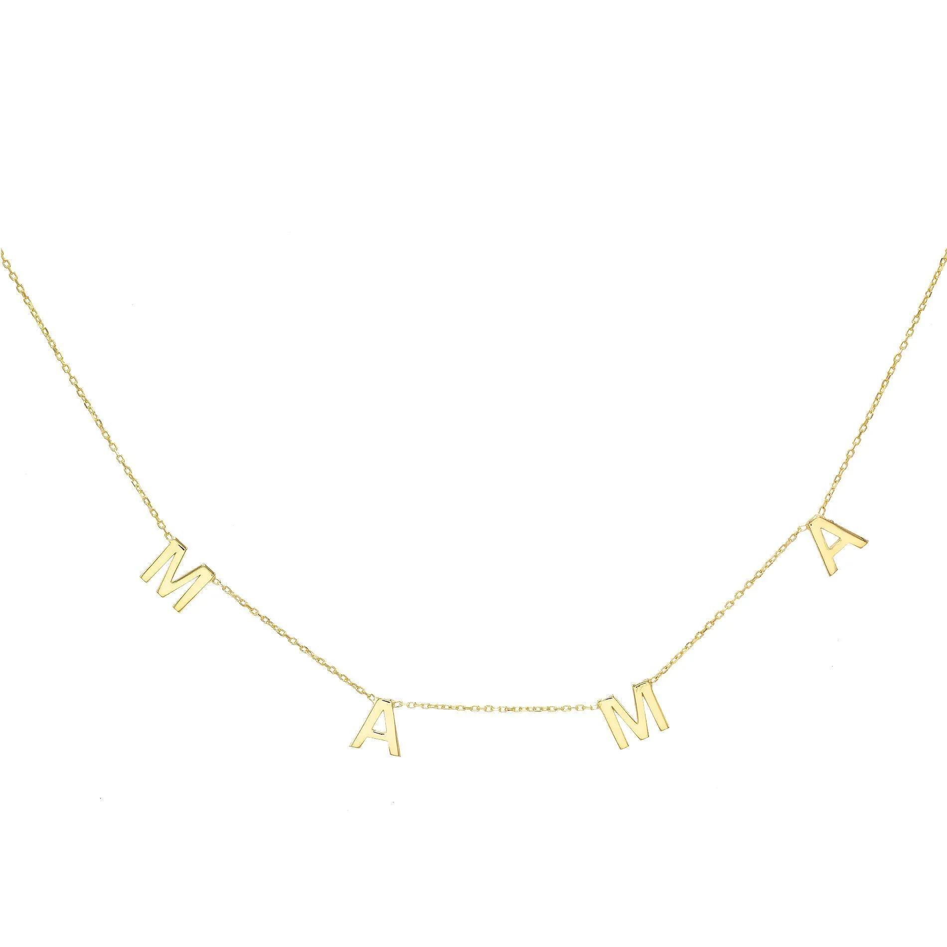 Mama Letter Necklace