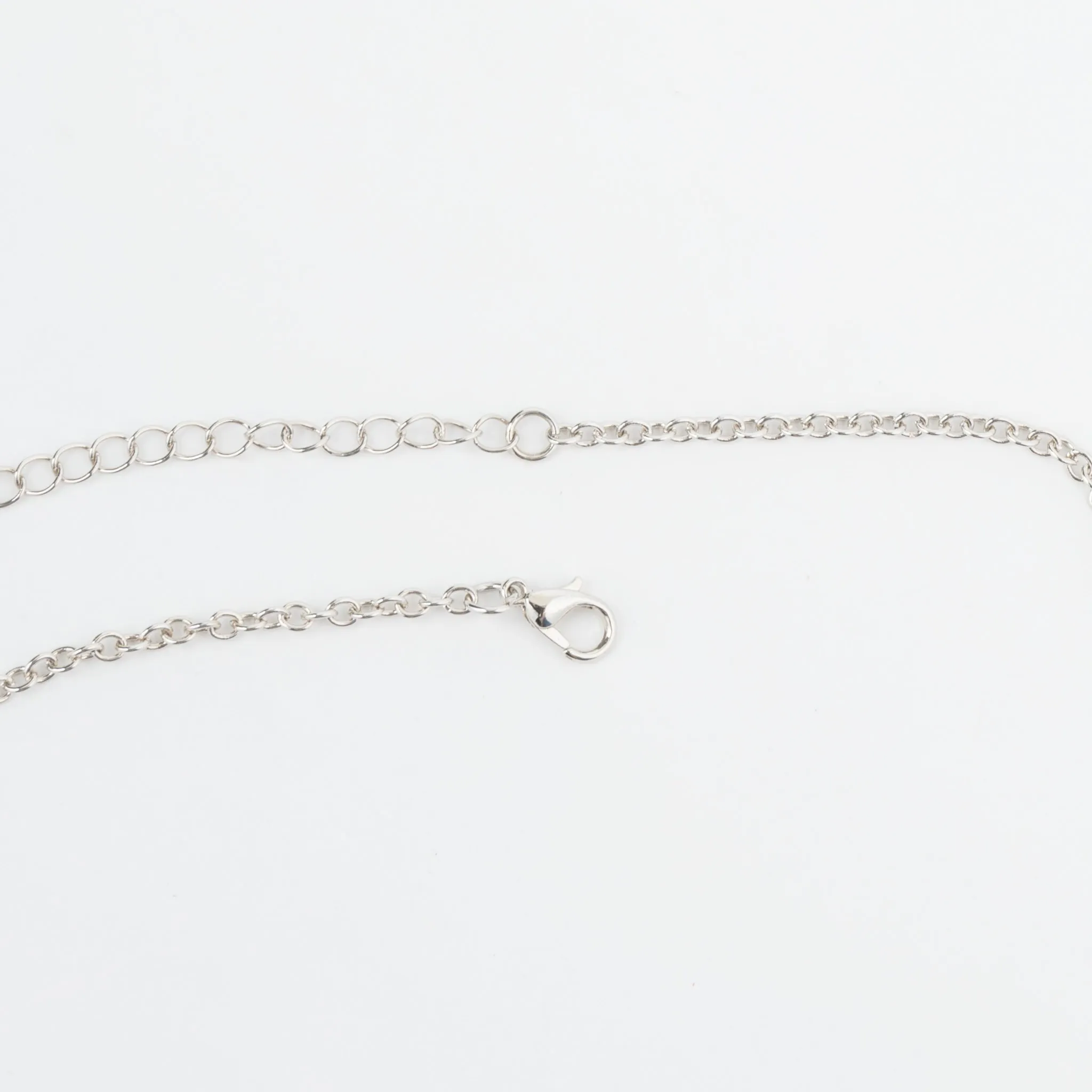 Marie Snowflake Beaded Pendant Necklace
