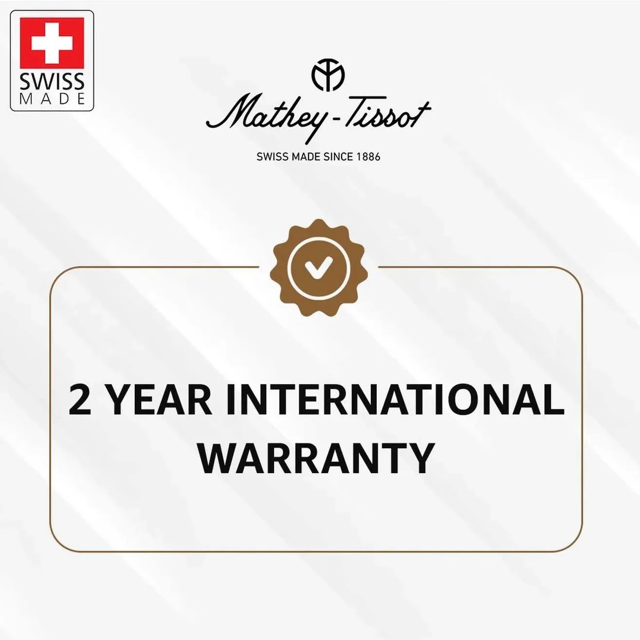 Mathey-Tissot Swiss Made Anaconda Collection 32 MM  White Dial Analog Womens Watch - D791BI