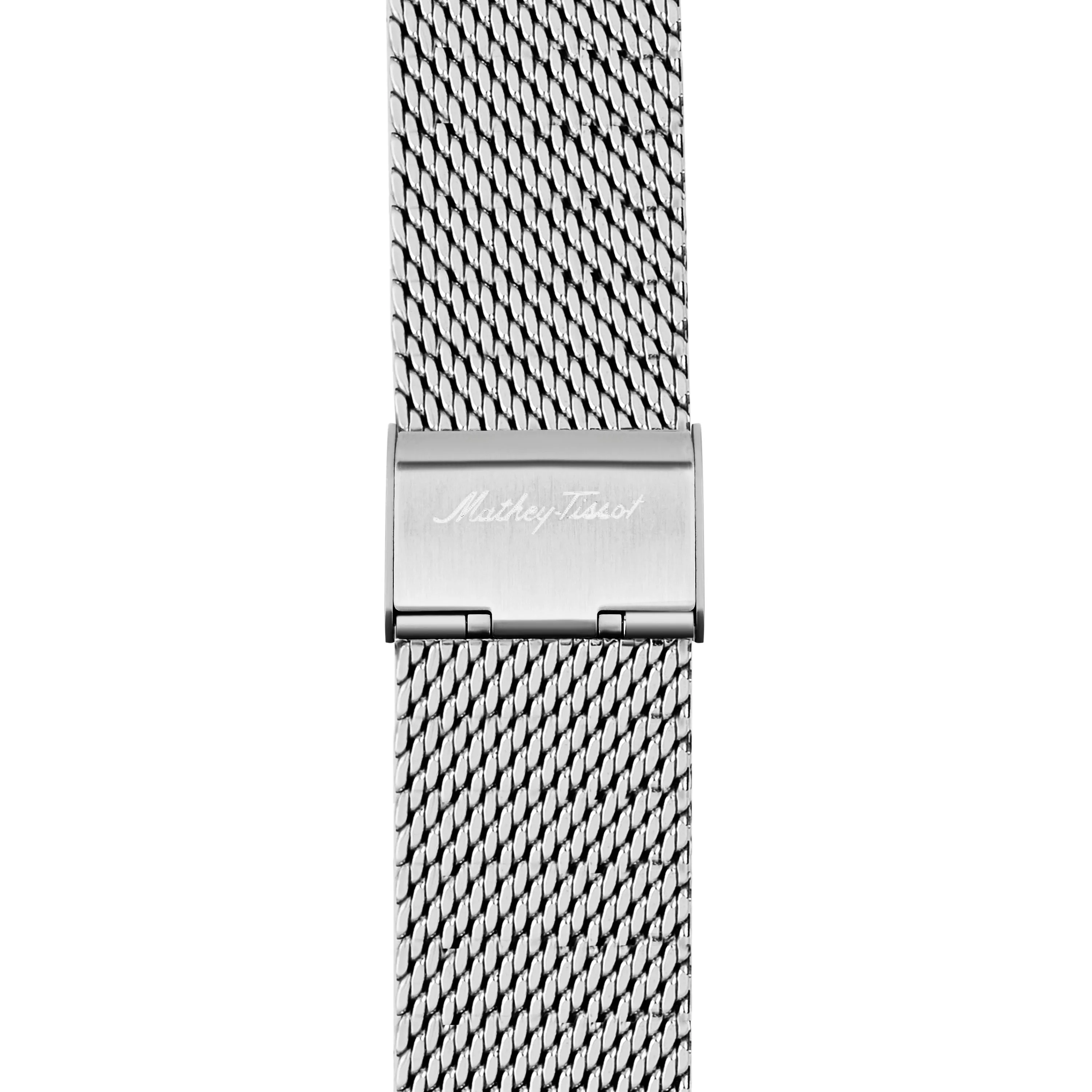 Mathey-Tissot Swiss Made Monsoon Square Quartz Blue Dial Ladies Watch - D7917ABU