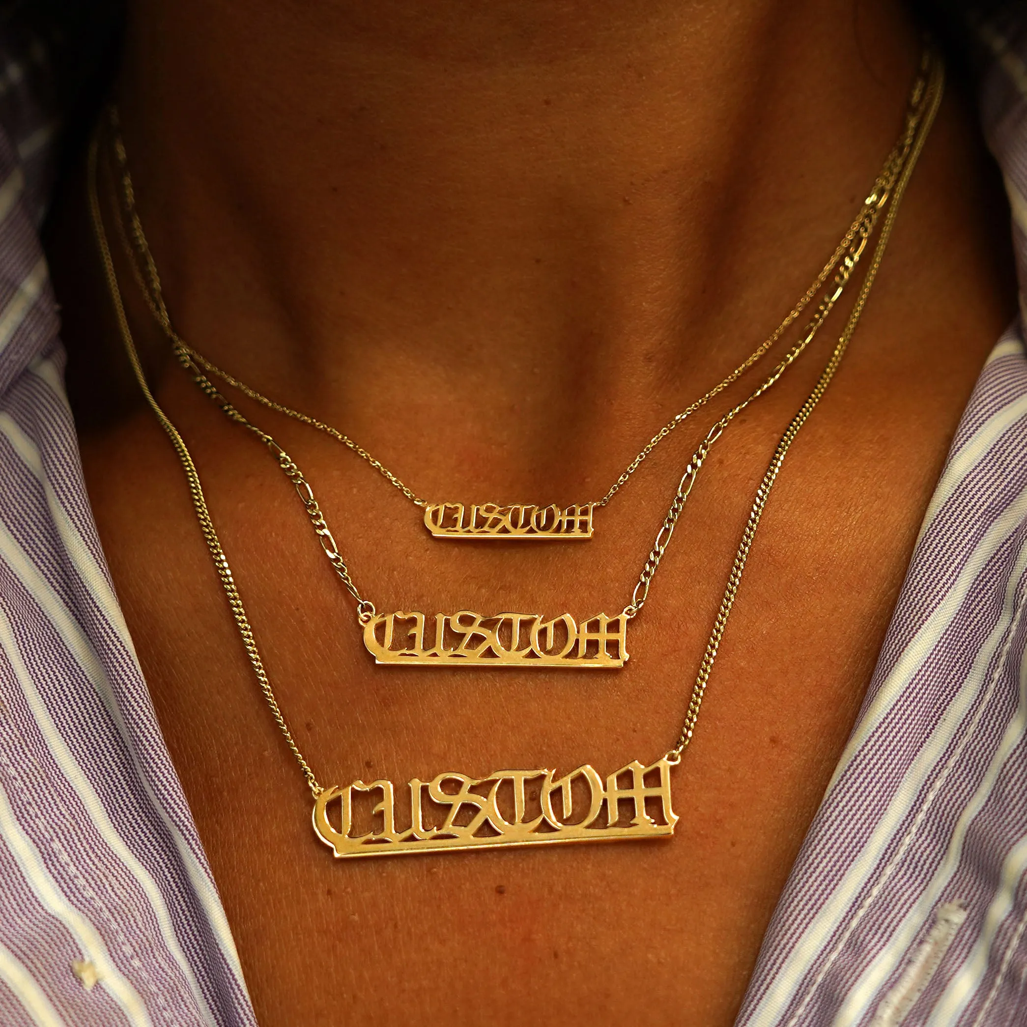 Medium Custom Nameplate