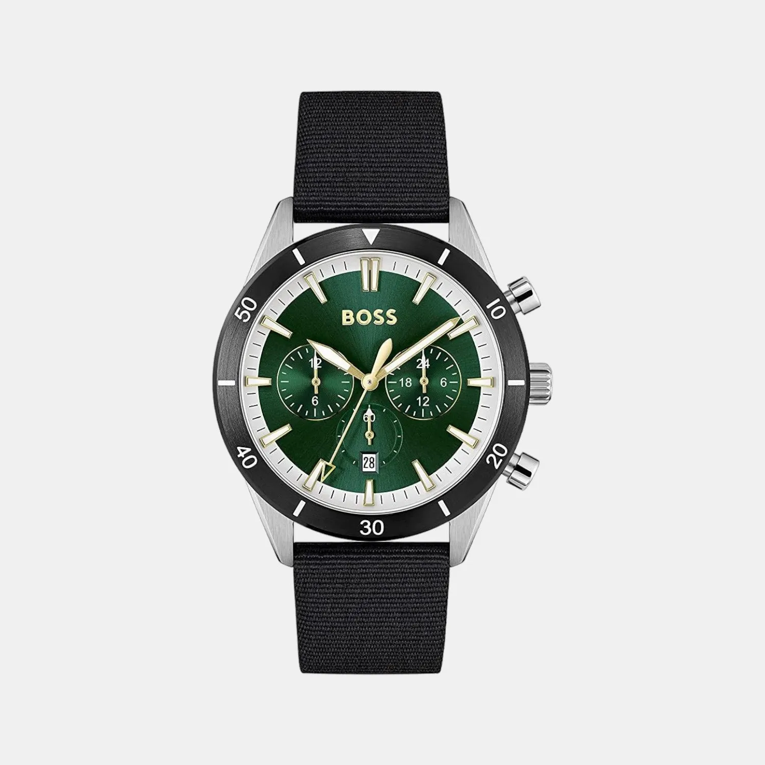 Men Green Resin Chronograph Watch 1513936