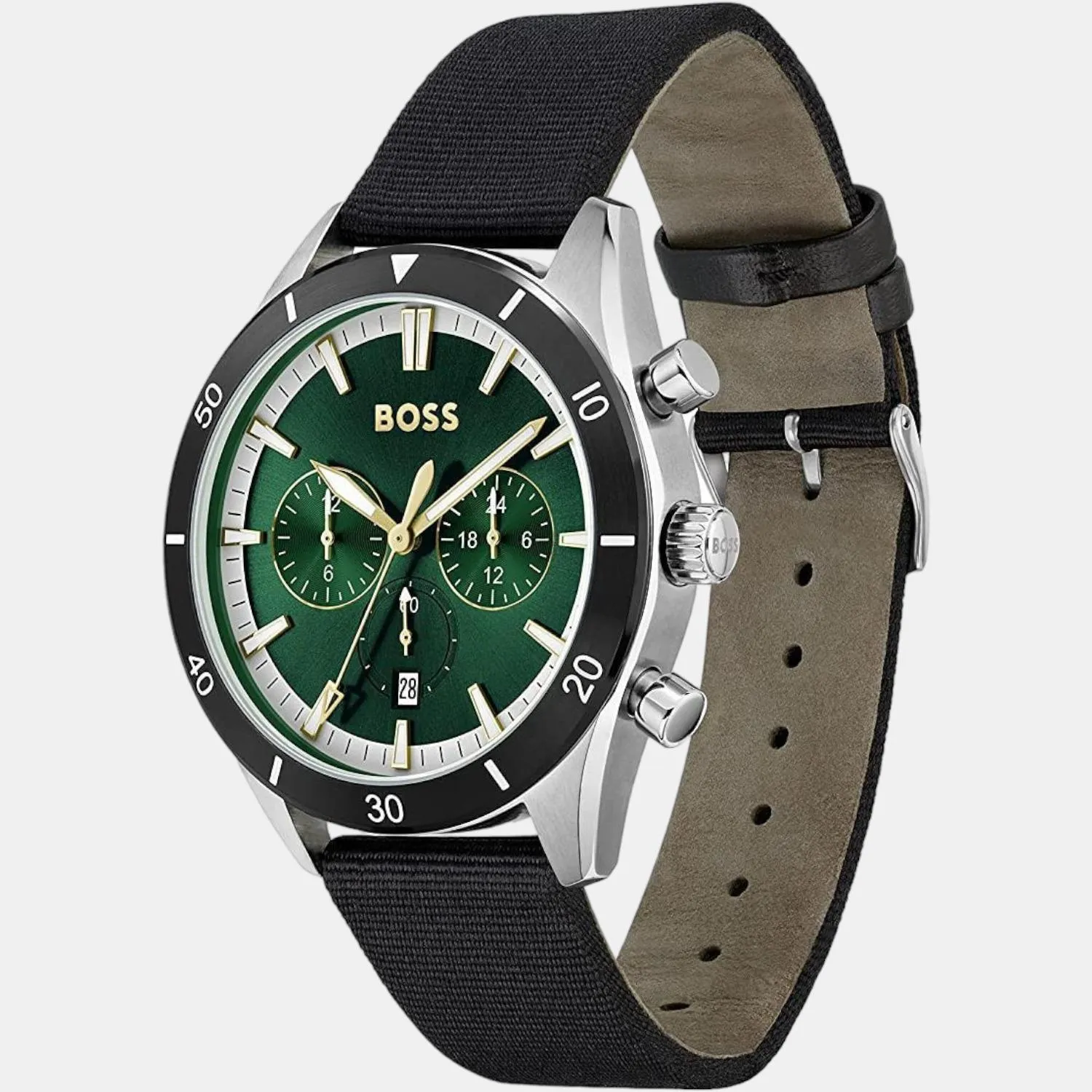 Men Green Resin Chronograph Watch 1513936
