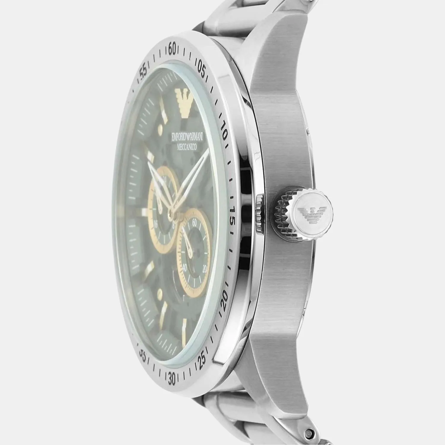 Men's Green Stainless Steel Automatic Chronograph Watch AR60053
