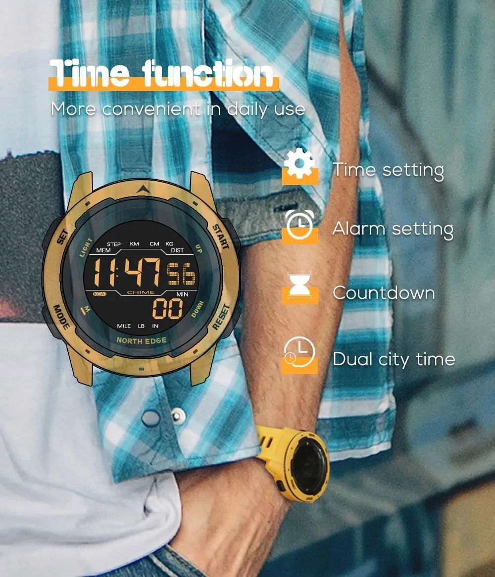 Men's Light Weight Sports Watch