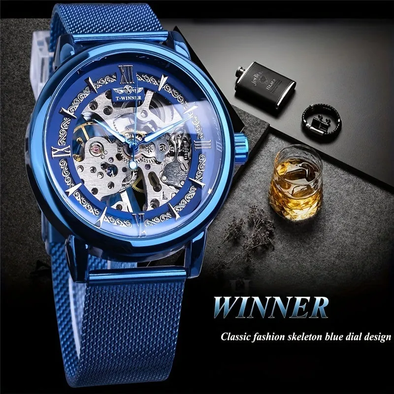 Mens Stylish Waterproof Mechanical Watch
