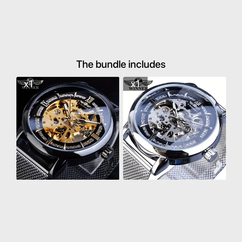 Mens Stylish Waterproof Mechanical Watch