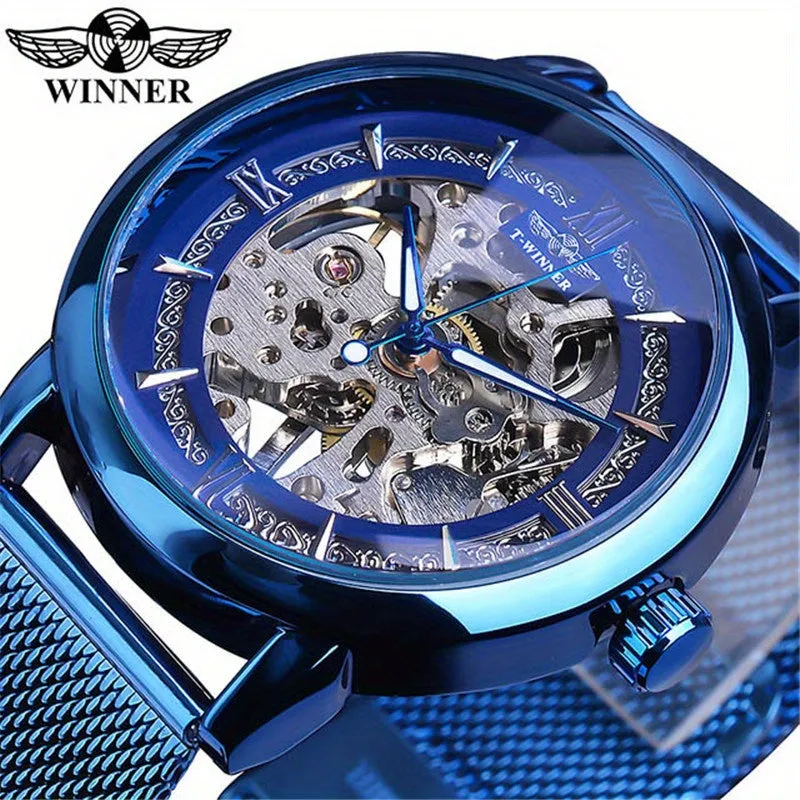 Mens Stylish Waterproof Mechanical Watch