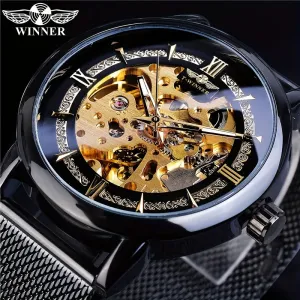 Mens Stylish Waterproof Mechanical Watch