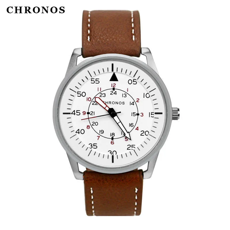 Mens Watches Top Brand Luxury Sport Watch Men Watch Leather Men's Watch