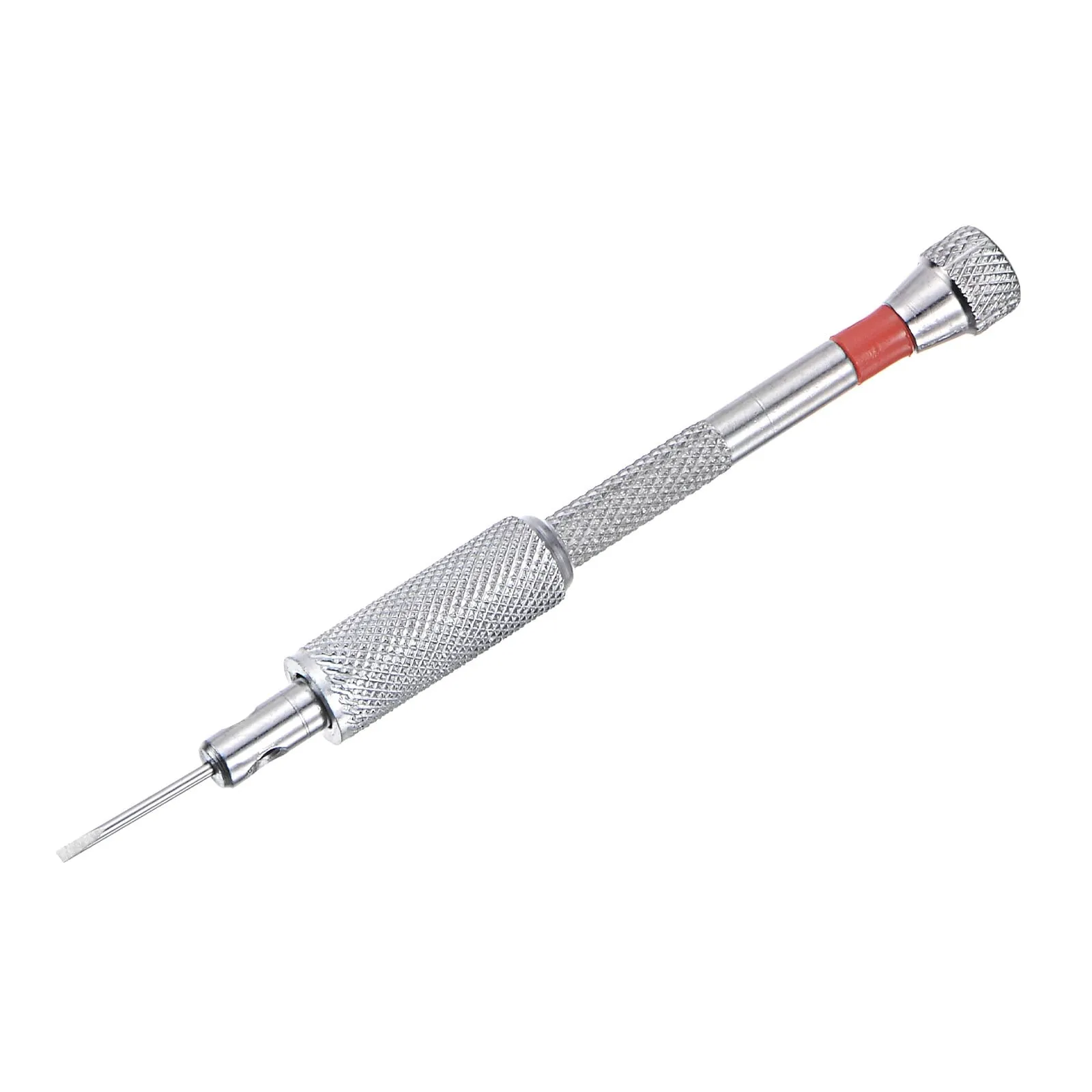 Micro Precision Screwdriver, 1.2mm Flat Head for Electronics Repair - Red