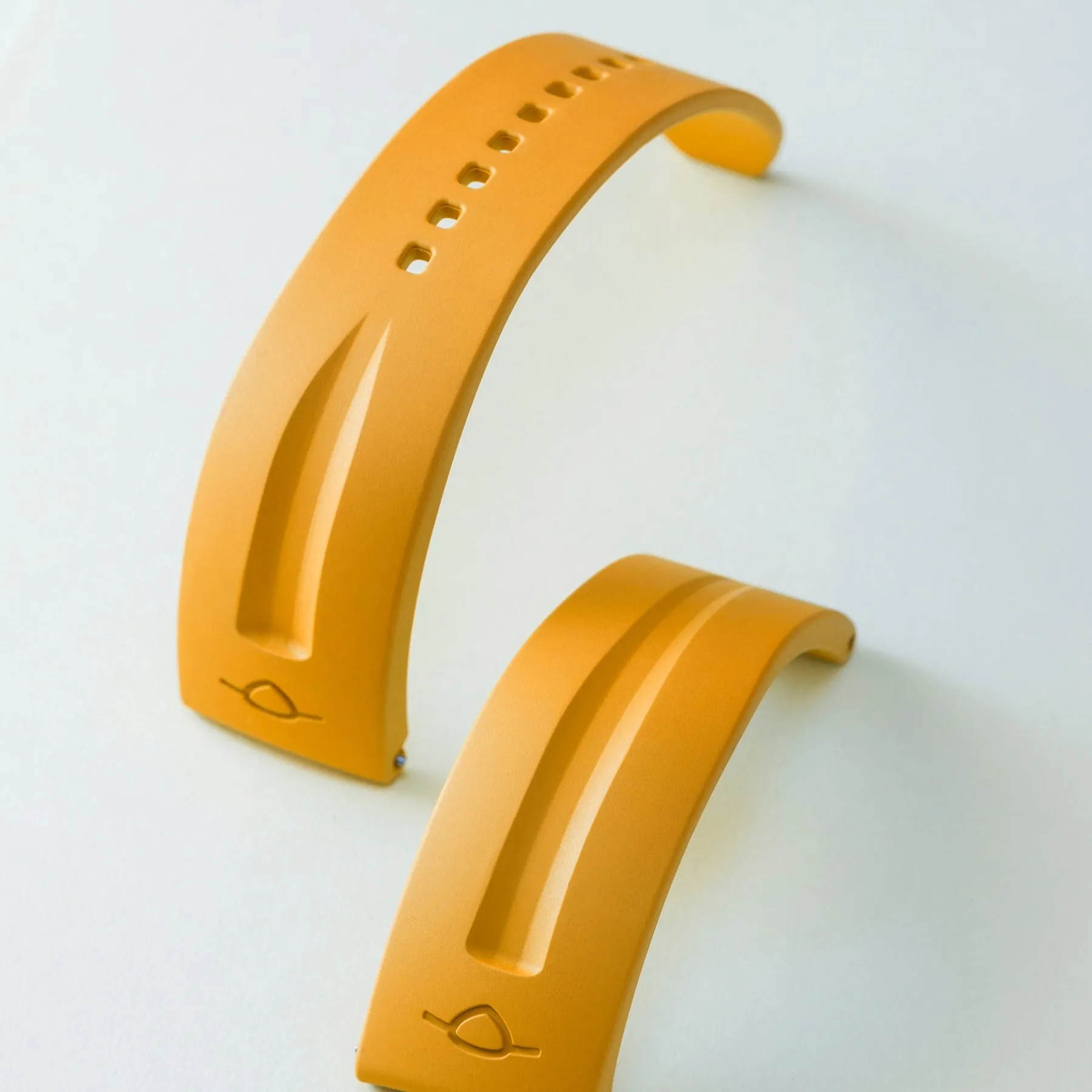 MING FKM Rubber Strap 22mm - Various Colors (In-stock - Ships Now)