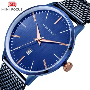 MINI FOCUS Men&#39;s Watch Casual Fashion Sports Men Quartz Watches Multifunction Chronograph Wristwatches Relogio Masculino