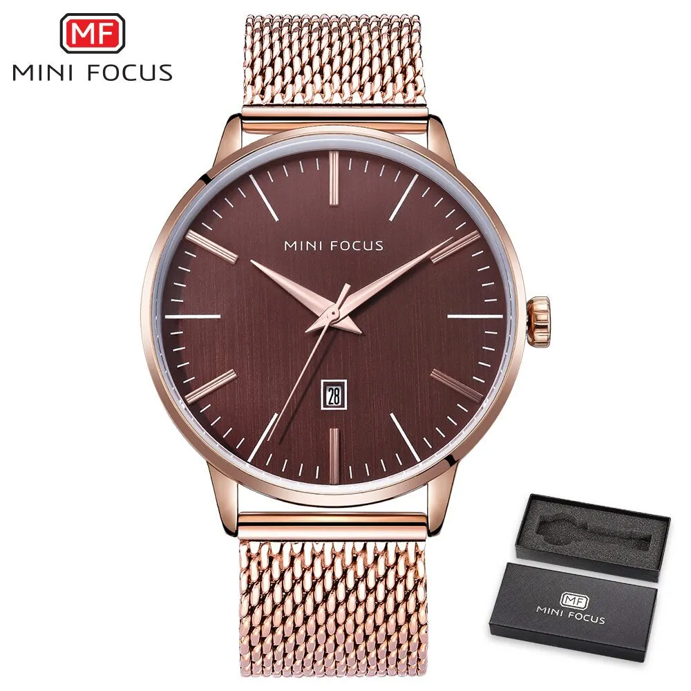 MINI FOCUS Men&#39;s Watch Casual Fashion Sports Men Quartz Watches Multifunction Chronograph Wristwatches Relogio Masculino