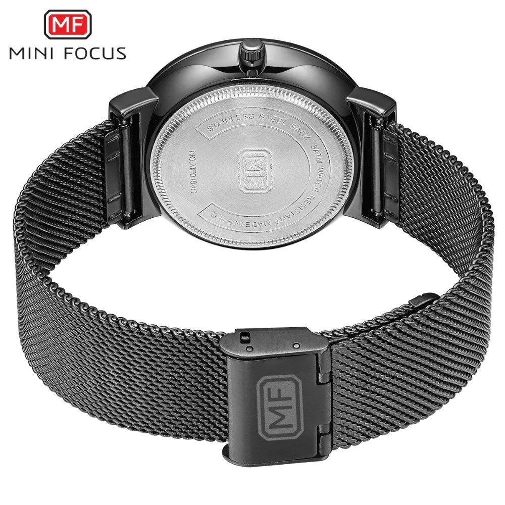 MINI FOCUS Simple Watch Men&#39;s Watches Brand Luxury Clock Man Thin Casual Waterproof Fashion Date Display Men Quartz Wristwatches