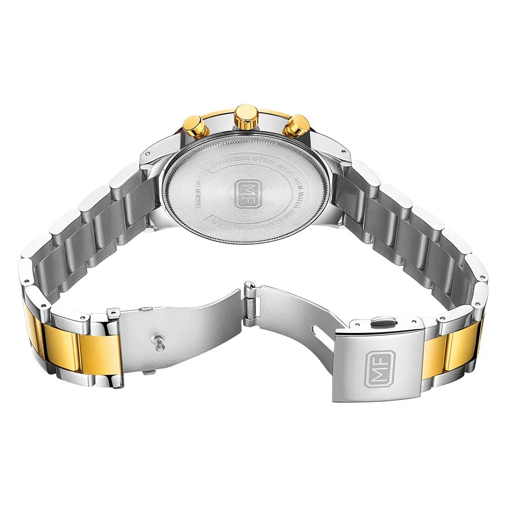 MINI FOCUS Watches Men Top Luxury Brand Quartz Business Watch Steel Band Casual Waterproof Wriswatch Male Clock