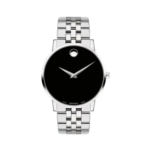 Movado Men's Watch Silver Case Quartz