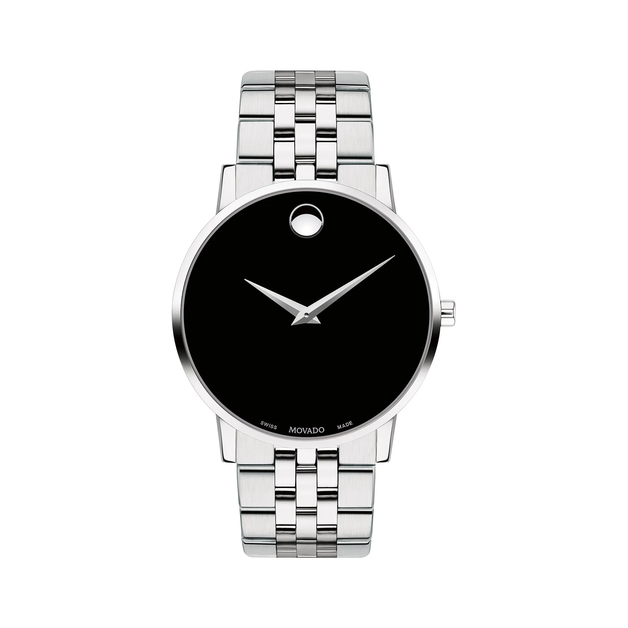 Movado Men's Watch Silver Case Quartz