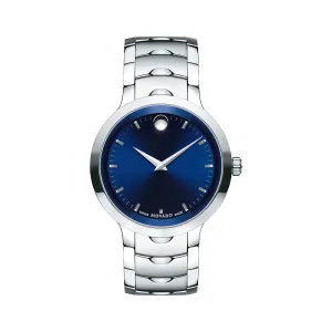 Movado Men's Watch Silver Case Quartz