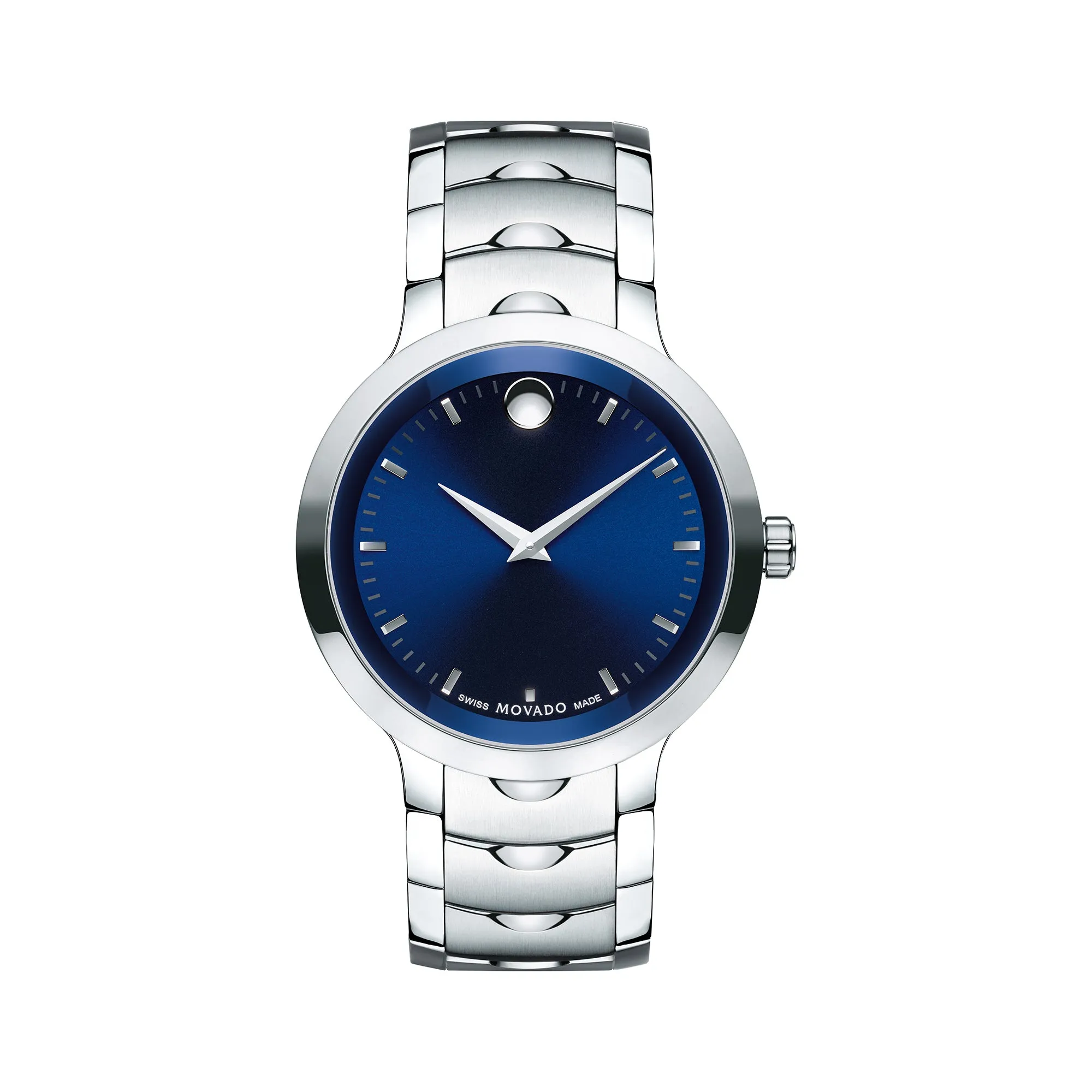 Movado Men's Watch Silver Case Quartz