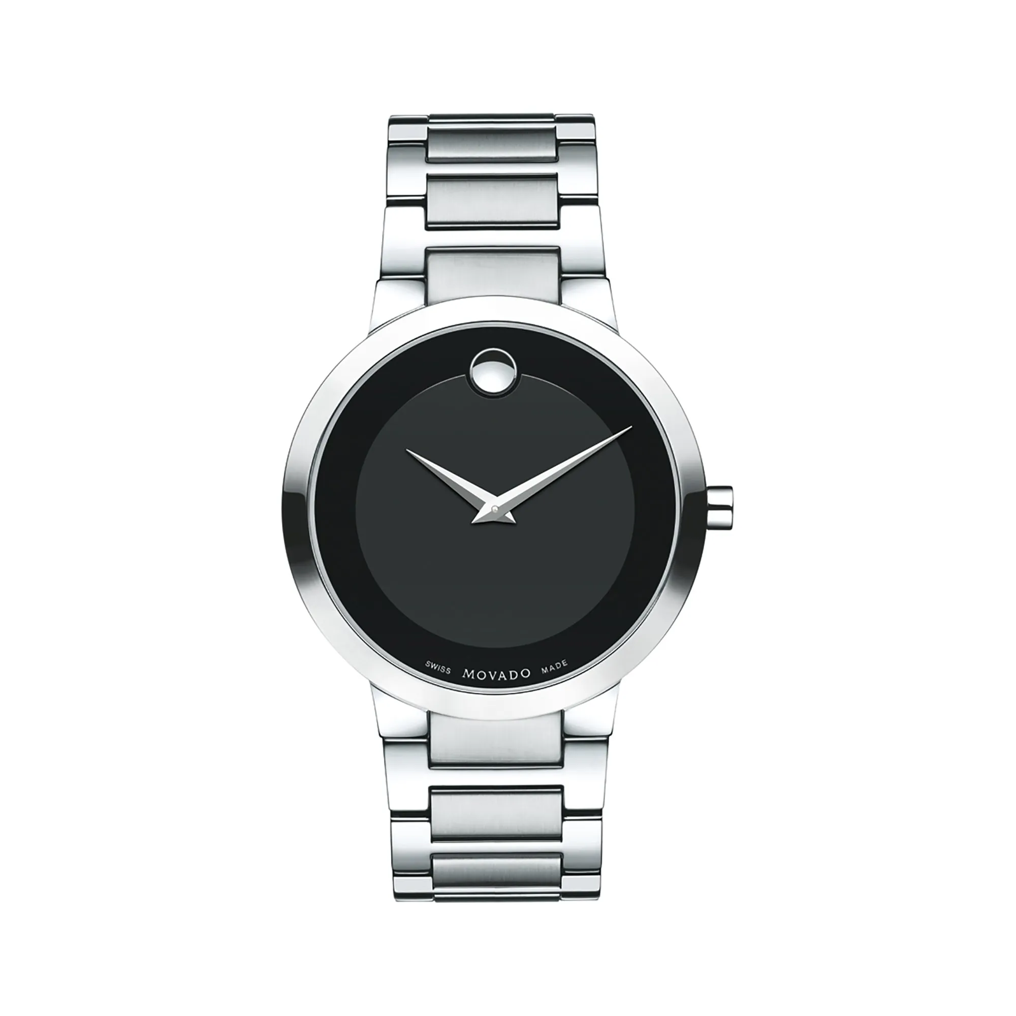 Movado Men's Watch Silver Case Quartz