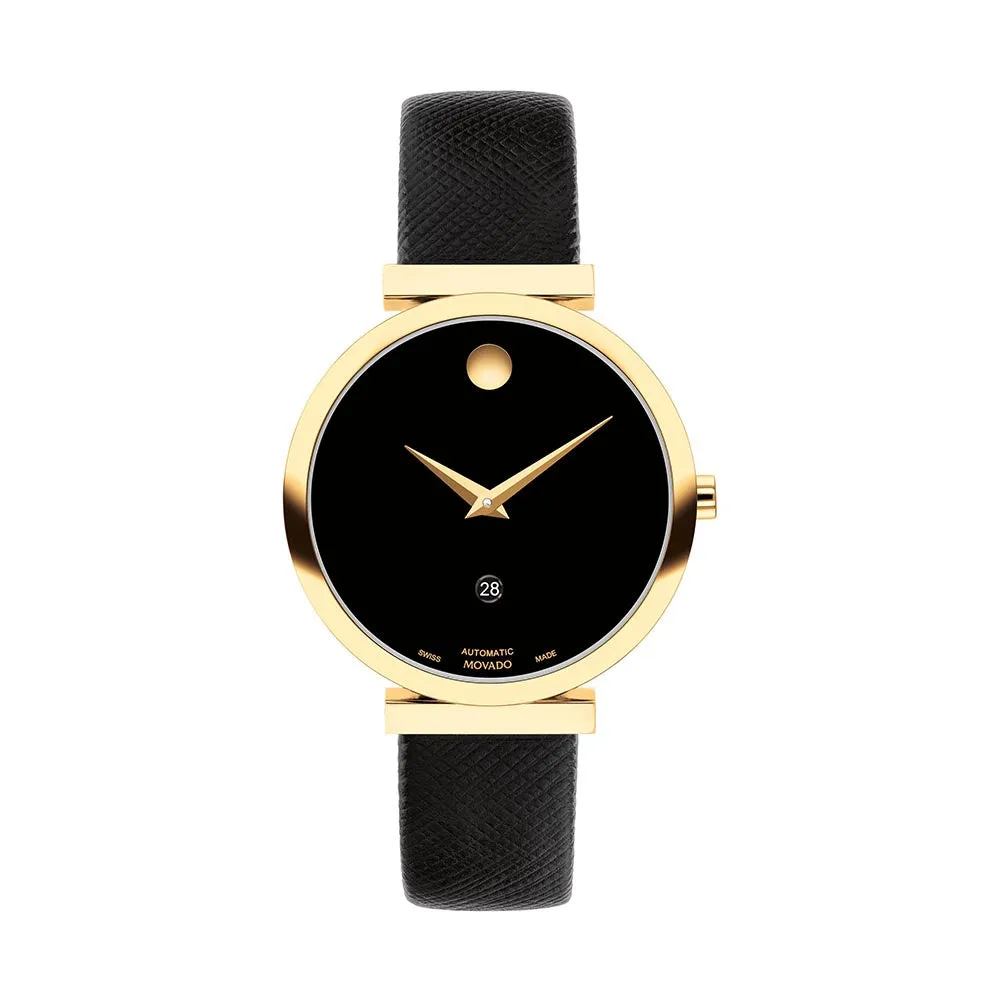 Movado Women's Watch Gold Tone Case Quartz