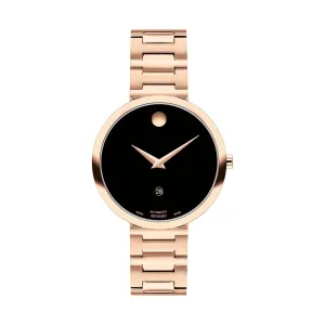 Movado Women's Watch Rose Gold Tone Case Quartz