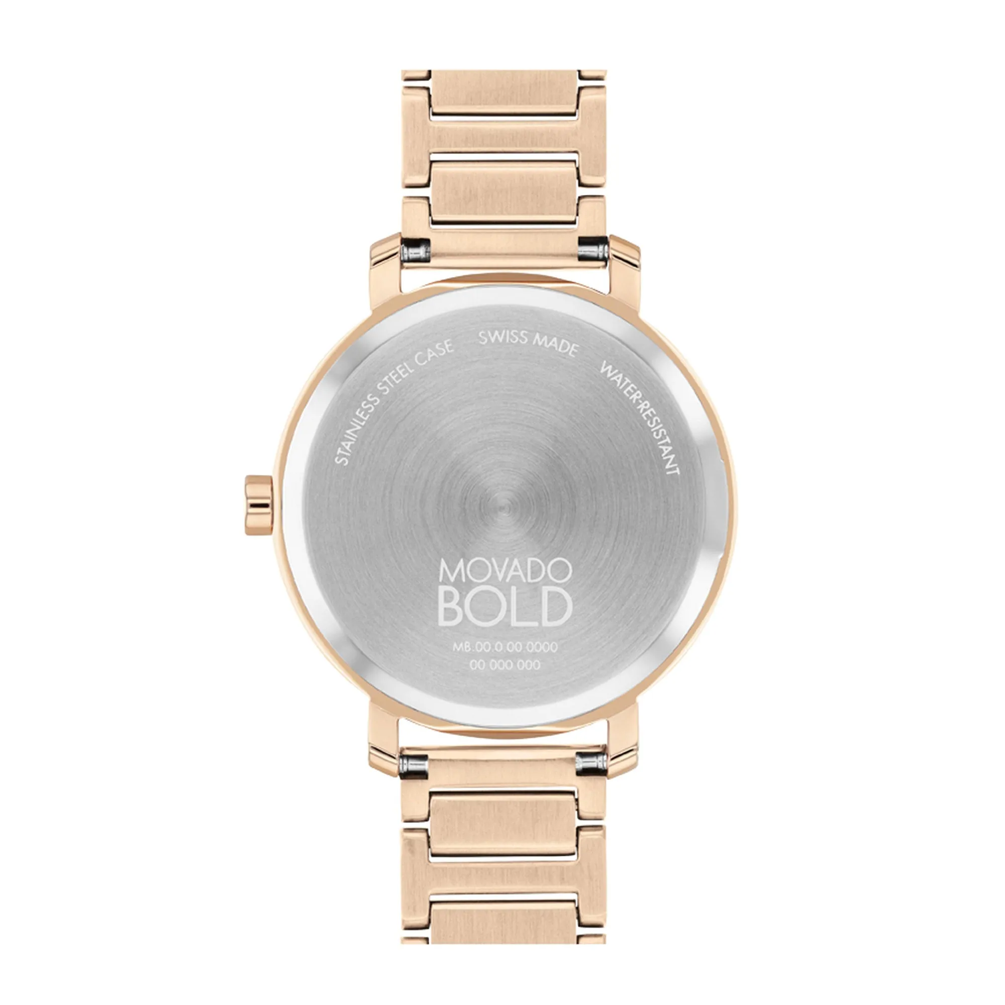 Movado Women's Watch Rose Gold Tone Case Quartz