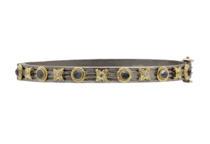 Multi Stone Huggie Bracelet