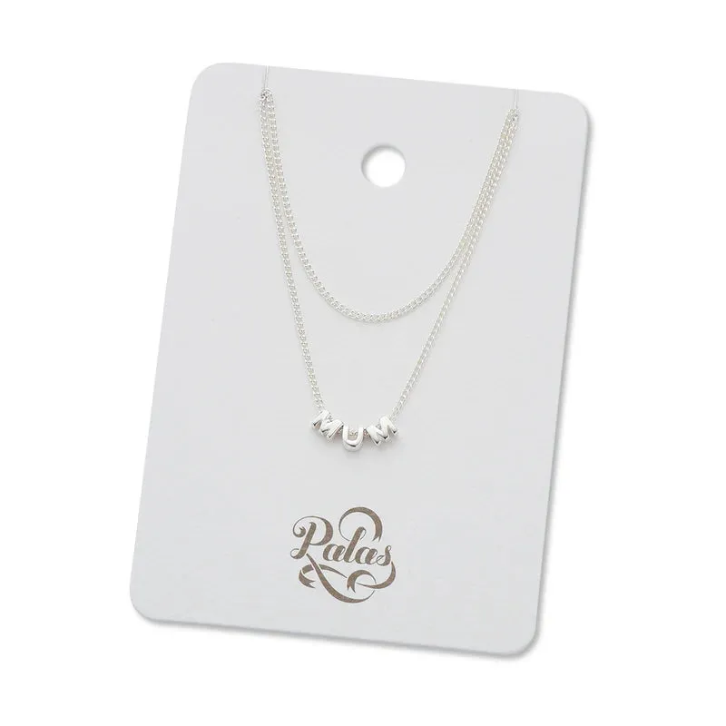MUM LETTER NECKLACE
