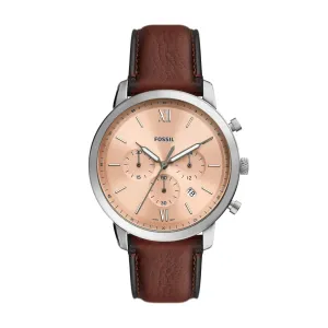 Neutra Chronograph Medium Brown LiteHide™ Watch