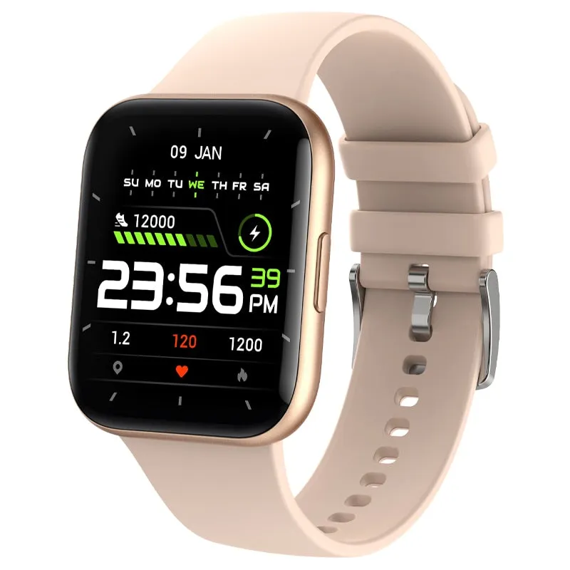 New 1.69&quot; Women Smart Watch Real-time Weather Forecast Tracker Heart Rate Monitor Sports Ladies Smart Watch Men For Android IOS