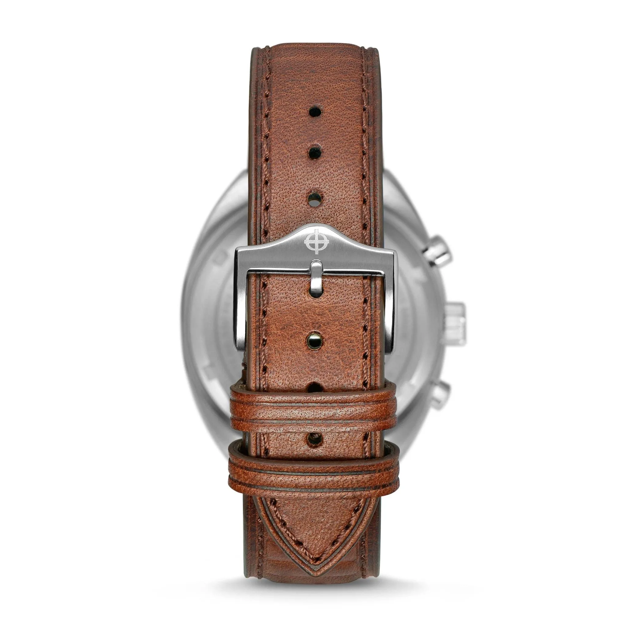 New Zodiac Grandrally Chronograph Brown Leather Watch ZO9604 SWISS 41.5MM