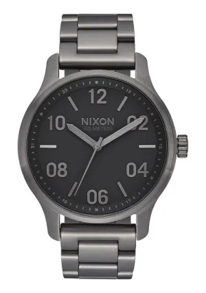Nixon Patrol Watch - Gunmetal / Black