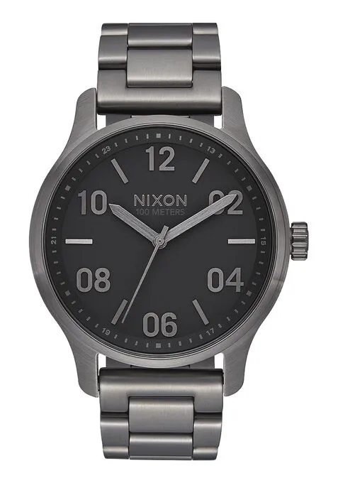 Nixon Patrol Watch - Gunmetal / Black