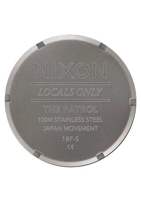 Nixon Patrol Watch - Gunmetal / Black