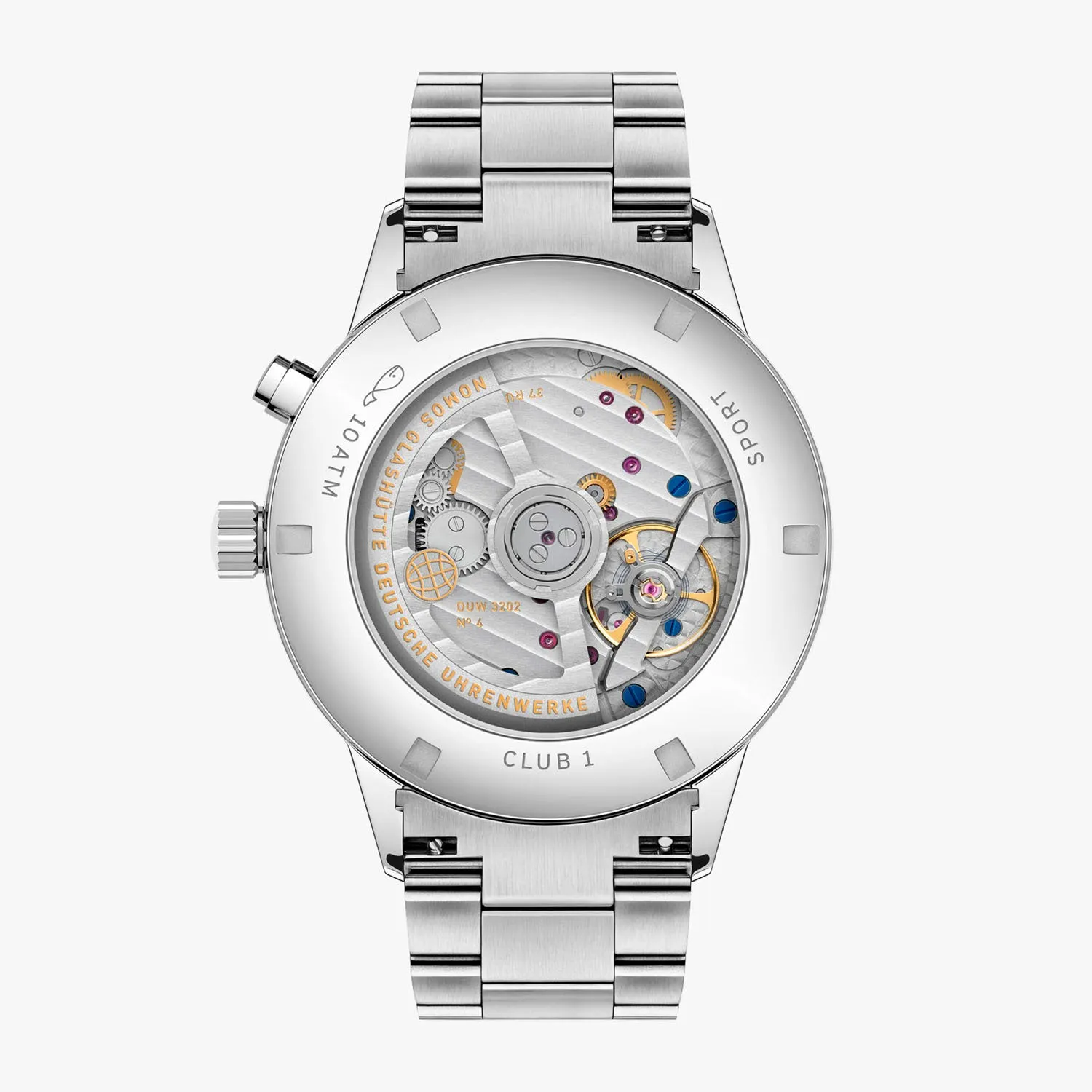 Nomos Glashütte Club Sport Neomatik Worldtimer Silver Automatic – 791