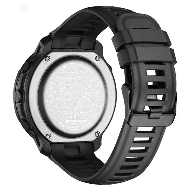 North Edge MARS PRO Men's Multi-Sport Watch｜Altimeter, Barometer, Carbon Fiber Case