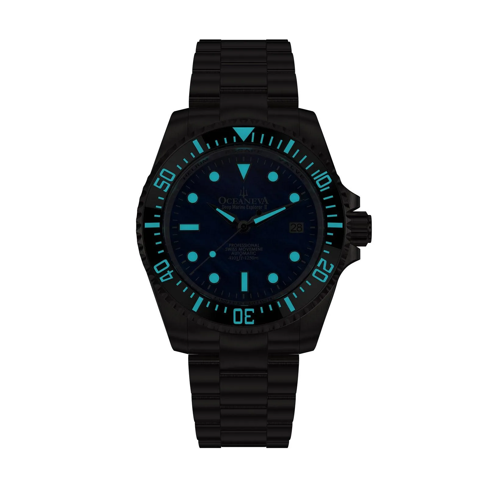 Oceaneva Titanium Deep Marine Explorer II Automatic Blue Limited Edition