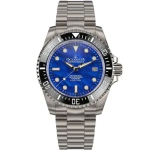 Oceaneva Titanium Deep Marine Explorer II Automatic Blue Limited Edition