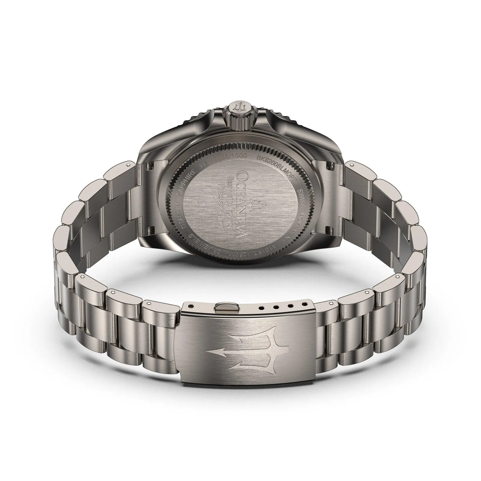 Oceaneva Titanium Deep Marine Explorer II Automatic Blue Limited Edition