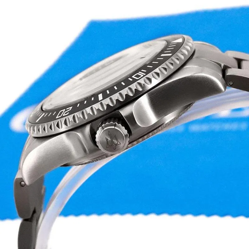Oceaneva Titanium Deep Marine Explorer II Automatic Mother of Pearl Limited Edition