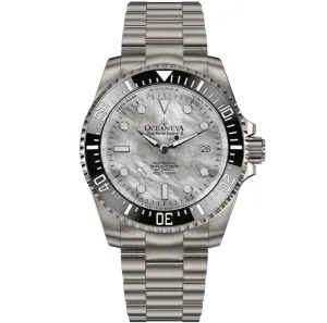 Oceaneva Titanium Deep Marine Explorer II Automatic Mother of Pearl Limited Edition