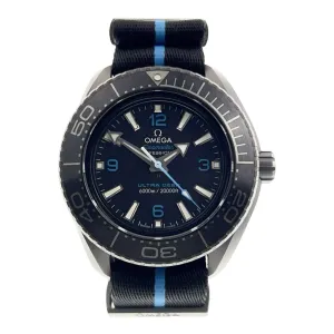 Omega Seamaster Ultra Deep Titanium Black Dial 45.5mm Auto 215.92.46.21.01.001