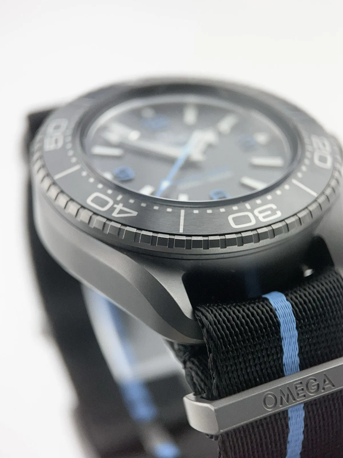 Omega Seamaster Ultra Deep Titanium Black Dial 45.5mm Auto 215.92.46.21.01.001