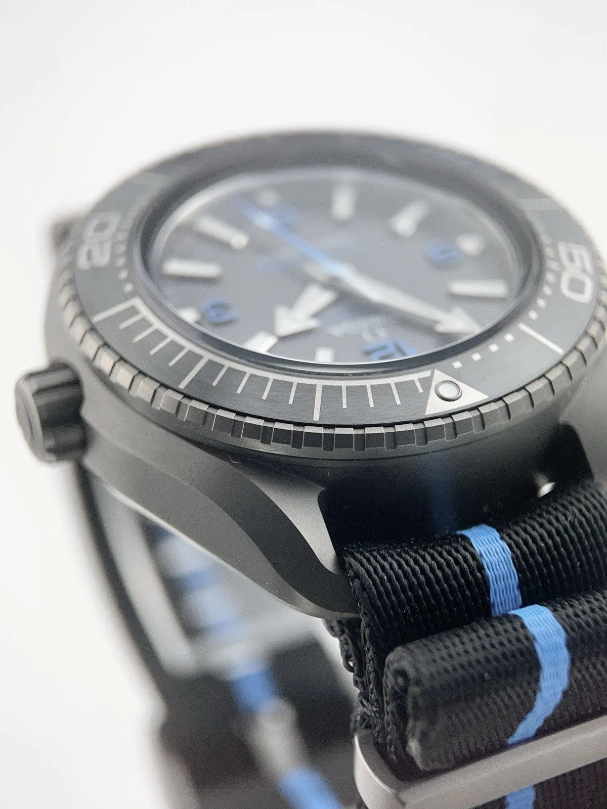 Omega Seamaster Ultra Deep Titanium Black Dial 45.5mm Auto 215.92.46.21.01.001