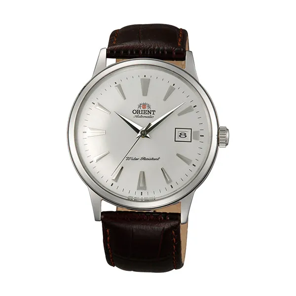 Orient 2nd Generation Bambino Black Leather Strap Cream Dial Automatic Watch for Gents - FAC00005W0