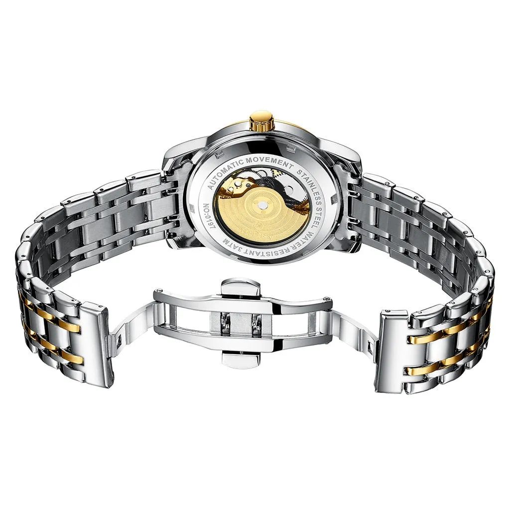 Original BIDEN Mechanical Automatic Self-Wind Wristwatche Watch - Biden 46